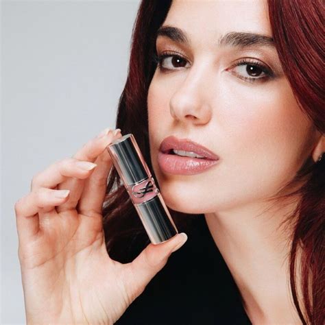 dua lipa ysl lipstick|Dua Lipa loveshine lipstick.